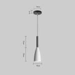 Lampara Colgante De Techo Moderna Nordica Excelente Calidad - Imagen 11
