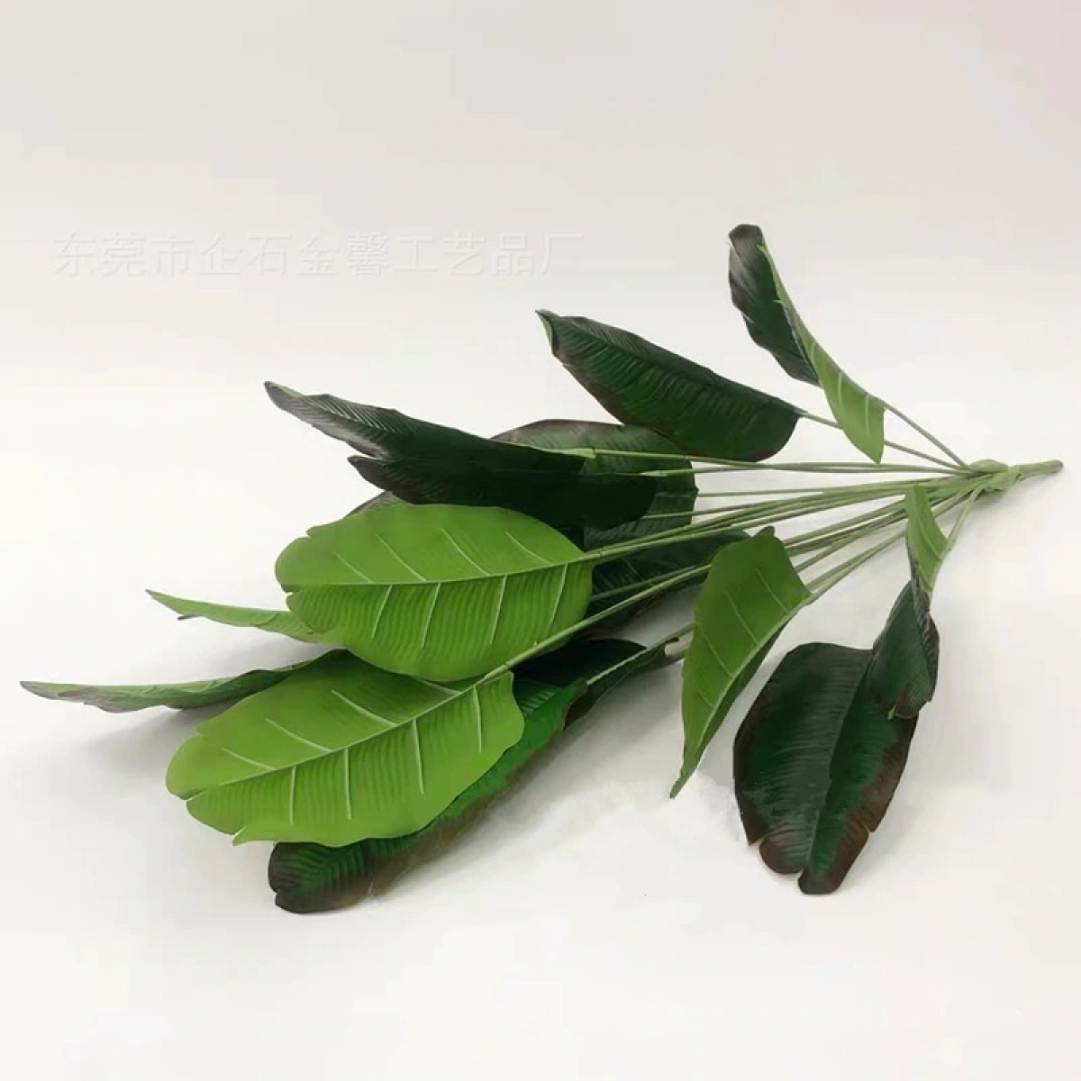 Planta Artificial 80 Cm Hoja Tropical Palmera Banano - Imagen 5