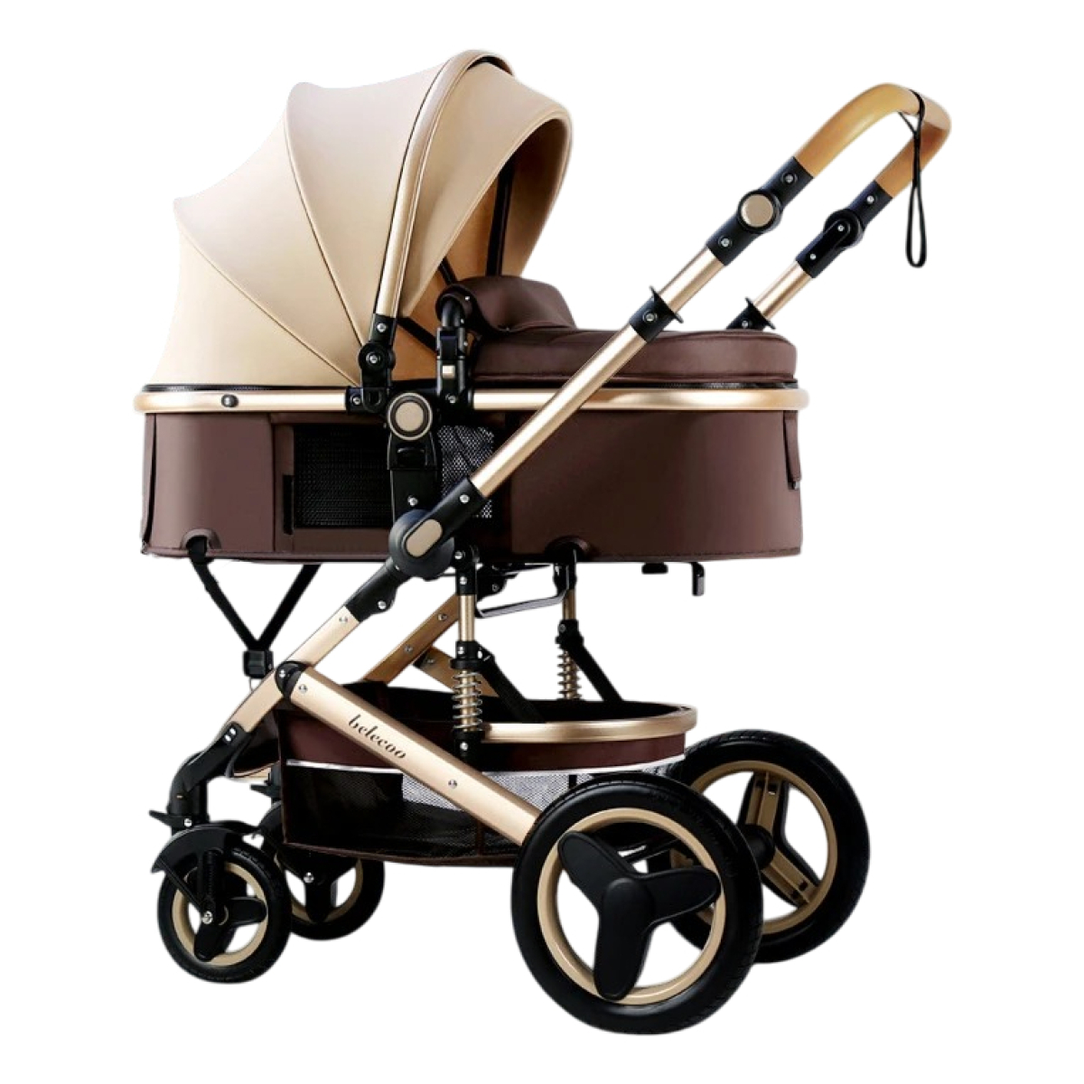 Cochecito De Bebé Belecco 535-q3 Diseño Moderno - Imagen 5