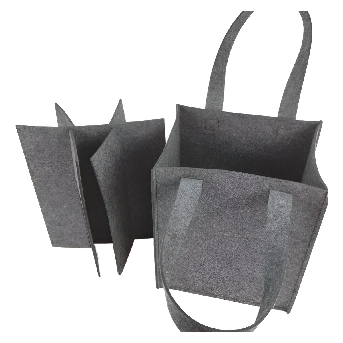 Bolsa Transporte 6 Botellas Vino Con Asas Fieltro Iluminaras - Imagen 4