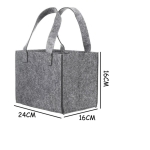 Bolsa Transporte 6 Botellas Vino Con Asas Fieltro Iluminaras - Imagen 6