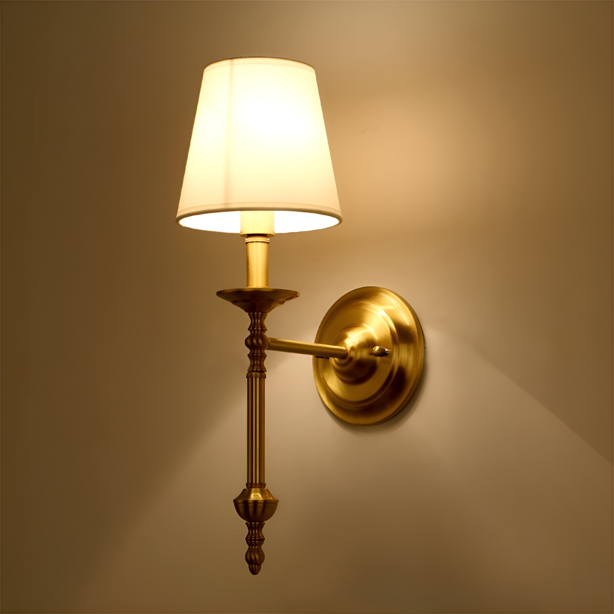 Lampara Aplique De Pared Estilo Vintage Cobre - Imagen 2