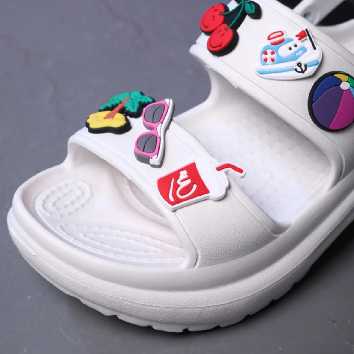 Sandalias Calzado Zapatillas Suela Gruesa Tendencia Verano - Imagen 4