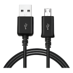 Cable Usb A Micro Usb Negro Blanco Samsung Calidad Premium® - Imagen 5