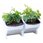 Maceta Para Pared Apilable Y Amurable Jardin Vertical Doble