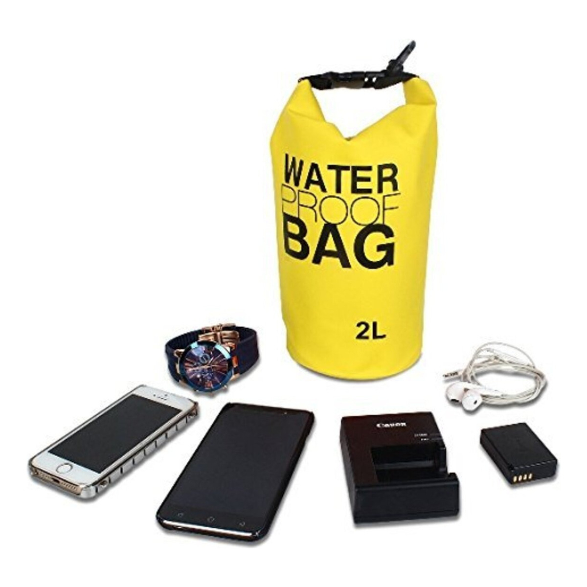 Bolso 2 Litros Impermeable Camping Bolsa Piscina Playa - Imagen 12
