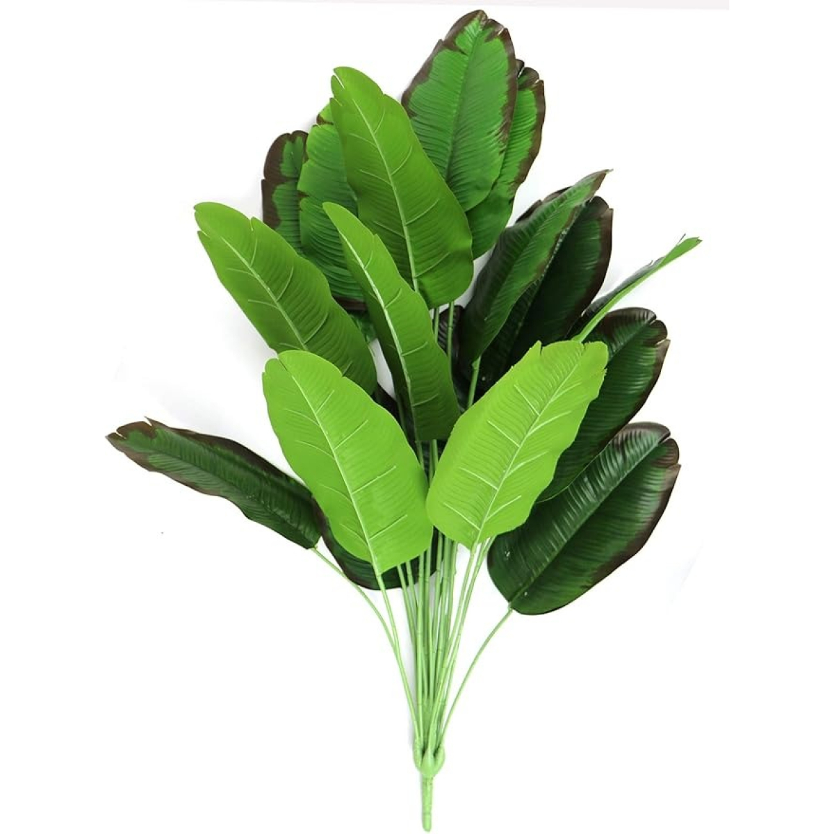 Planta Artificial 80 Cm Hoja Tropical Palmera Banano - Imagen 4