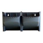 Maceta Para Pared Apilable Y Amurable Jardin Vertical Doble - Imagen 15