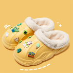 Pantufla Calentita Niño Niña En Pvc Con Interior Corderito - Imagen 2