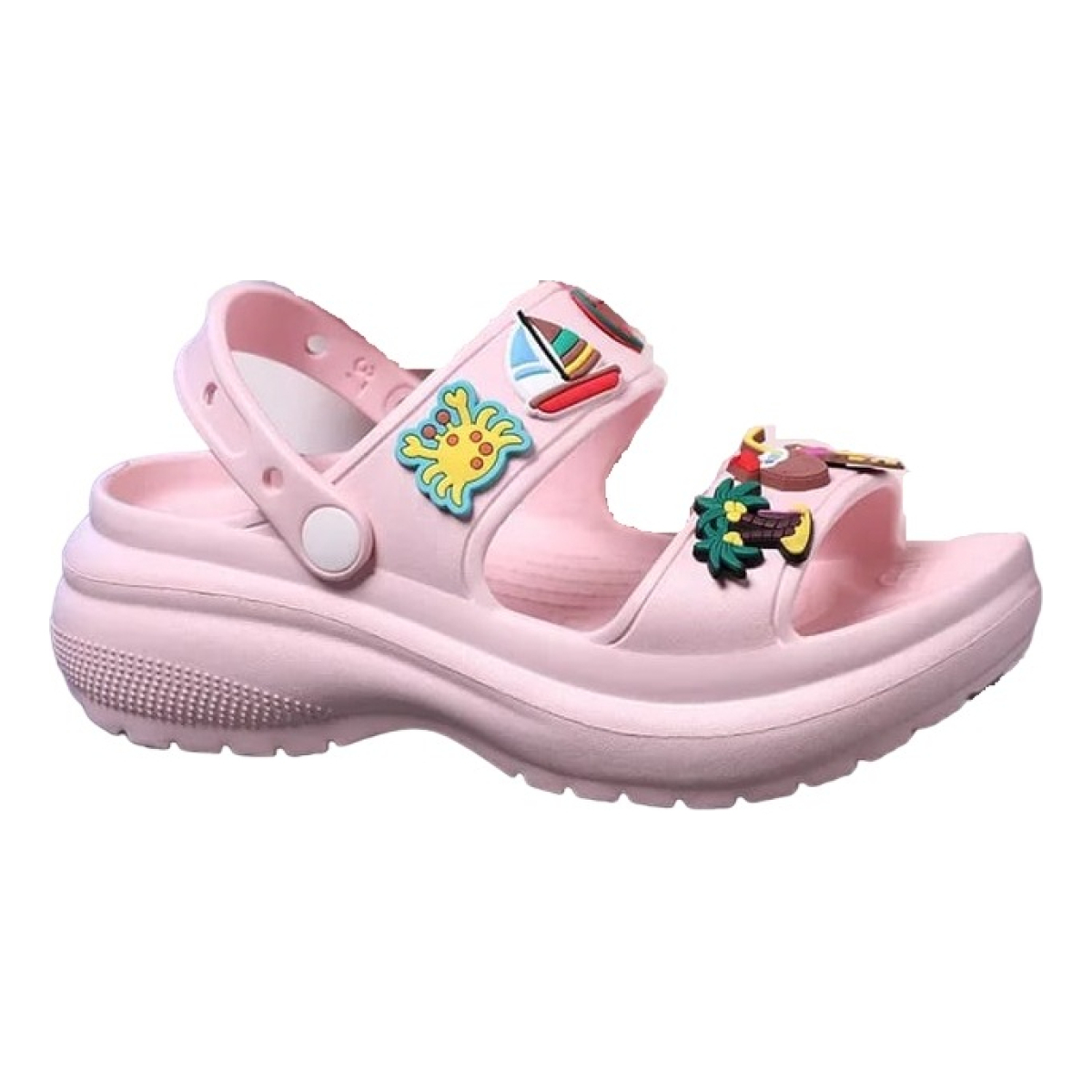 Sandalias Calzado Zapatillas Suela Gruesa Tendencia Verano - Imagen 6