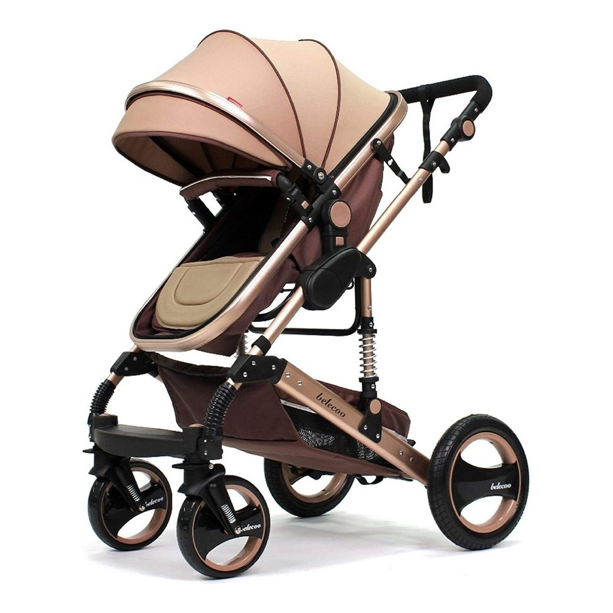 Cochecito De Bebé Belecco 535-q3 Diseño Moderno - Imagen 12
