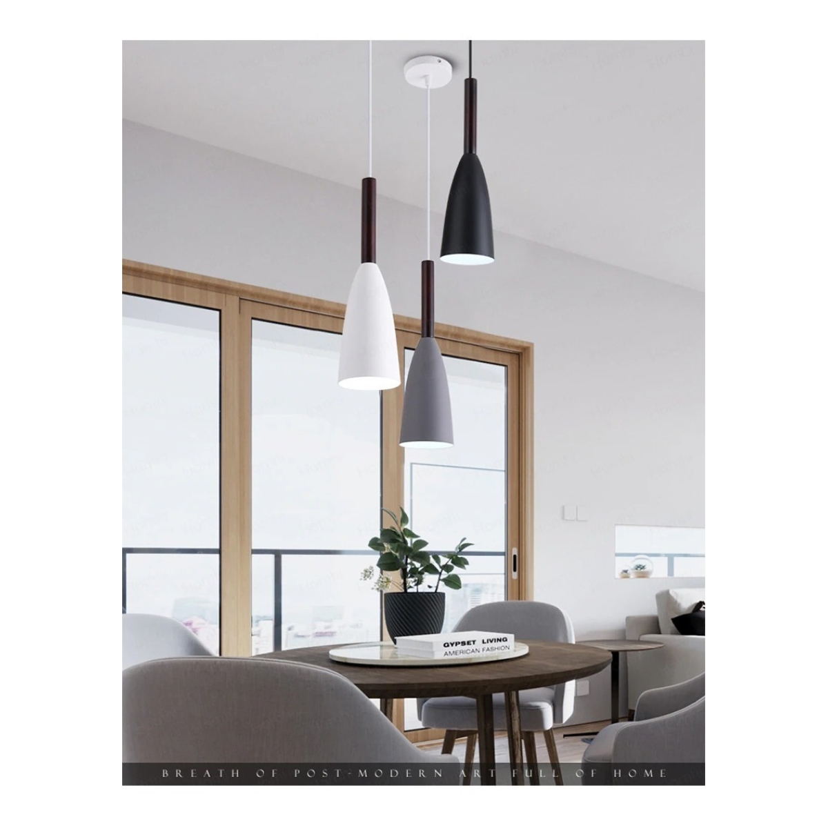 Lampara Colgante De Techo Moderna Nordica Excelente Calidad - Imagen 7