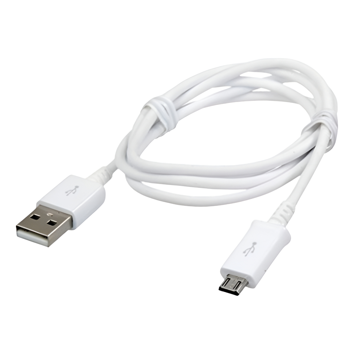 Cable Usb A Micro Usb Negro Blanco Samsung Calidad Premium® - Imagen 2