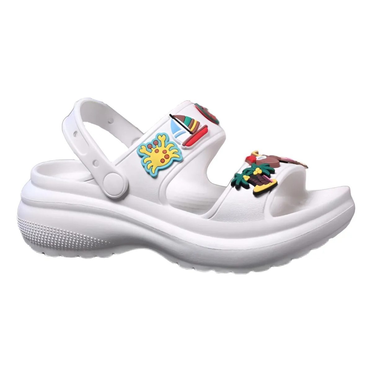 Sandalias Calzado Zapatillas Suela Gruesa Tendencia Verano - Imagen 12