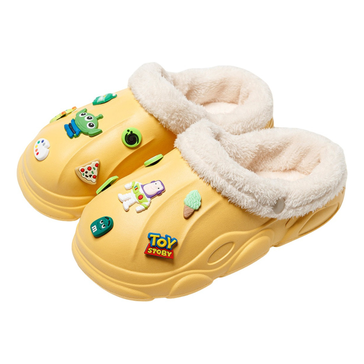 Pantufla Calentita Niño Niña En Pvc Con Interior Corderito - Imagen 1