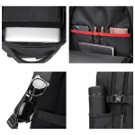 Mochila Gran Capacidad Para Laptop Impermeable Resistente - Imagen 3