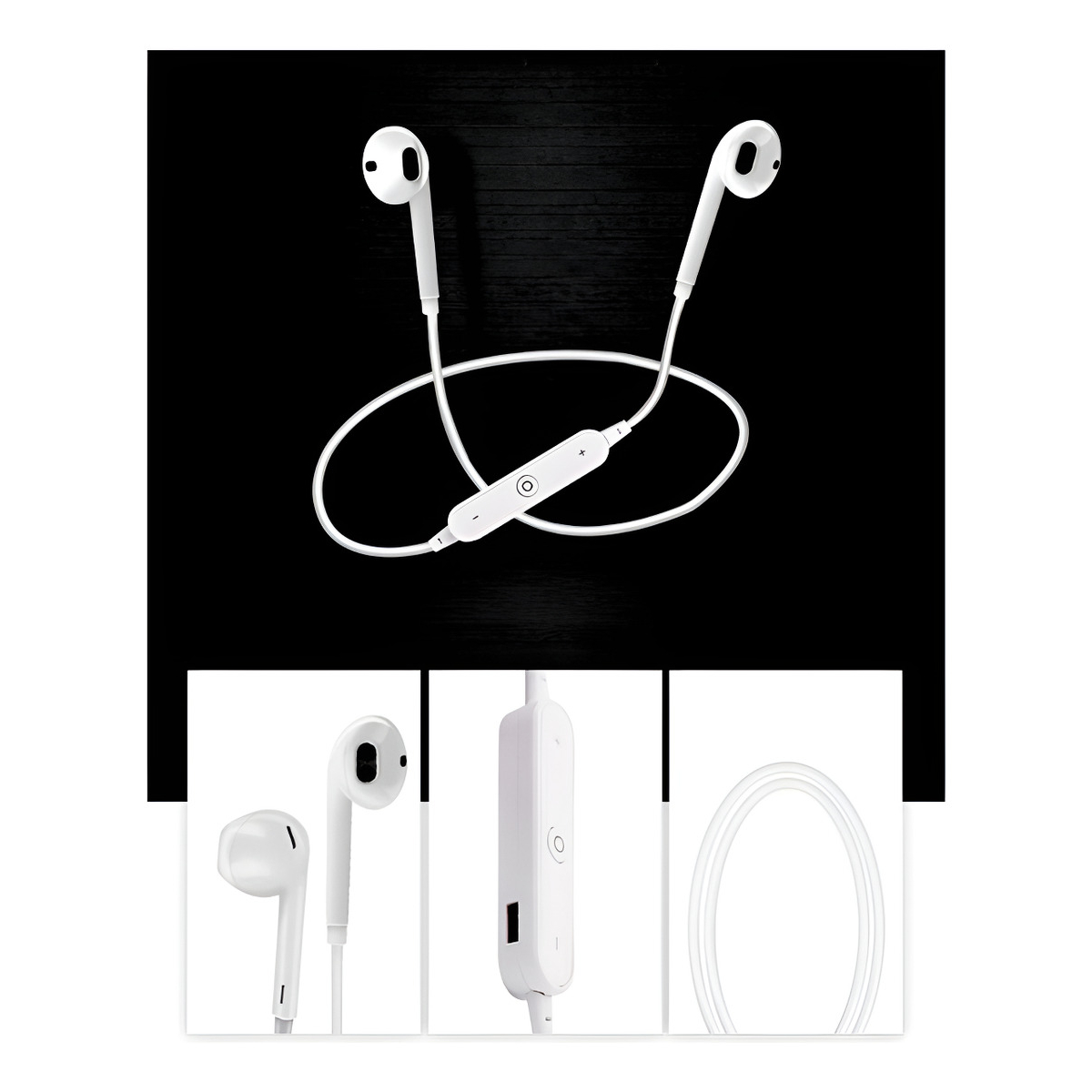 Auriculares Estéreo Inalámbrico Bluetooth Manos Libres - Imagen 4