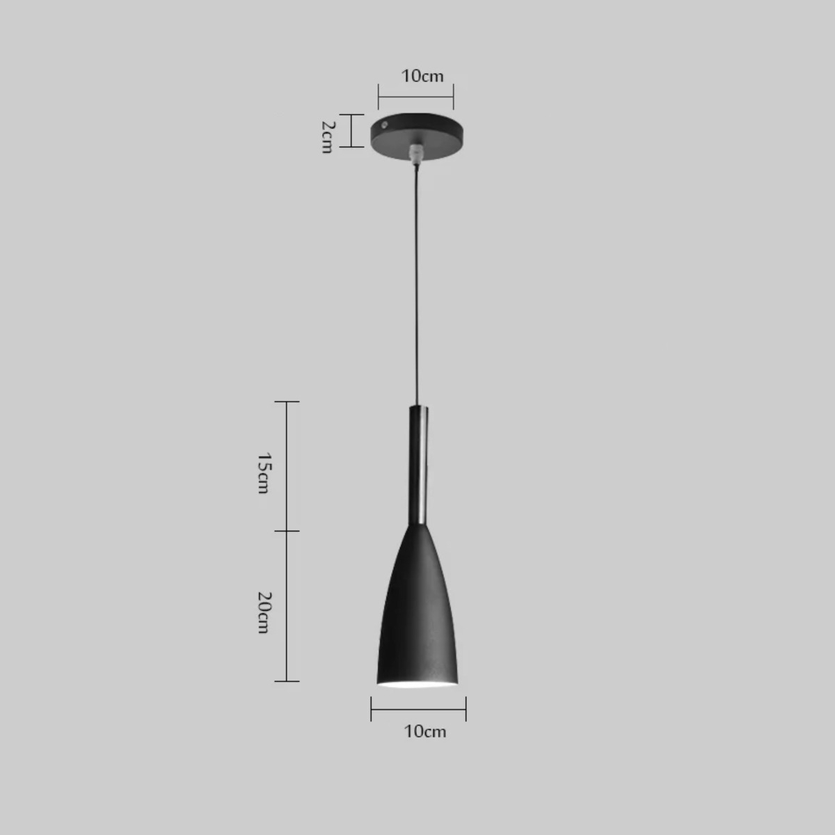 Lampara Colgante De Techo Moderna Nordica Excelente Calidad - Imagen 3