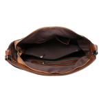 Bolso Cartera Estilo Hobo En Cuero Pu Gran Capacidad Vintage - Imagen 12
