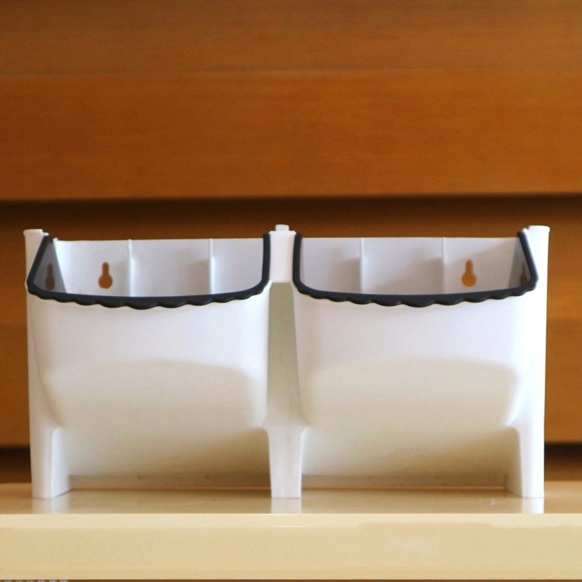 Maceta Para Pared Apilable Y Amurable Jardin Vertical Doble - Imagen 3