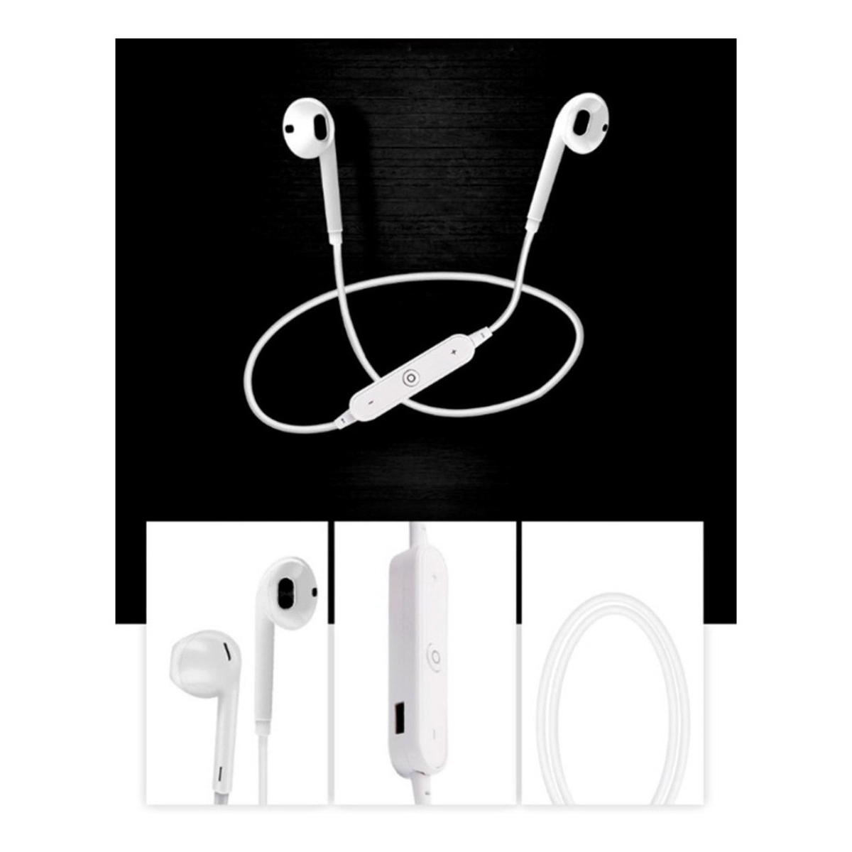 Auriculares Estéreo Inalámbrico Bluetooth Manos Libres - Imagen 8