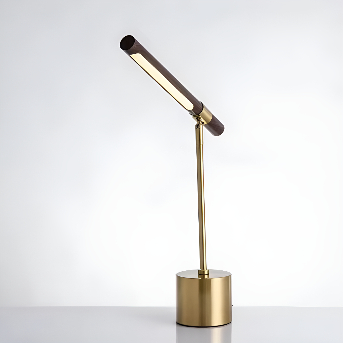Lámpara De Mesa LED Con Brazo Ajustable Estilo Elegante - Imagen 6