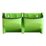 Maceta Para Pared Apilable Y Amurable Jardin Vertical Doble - Imagen 8