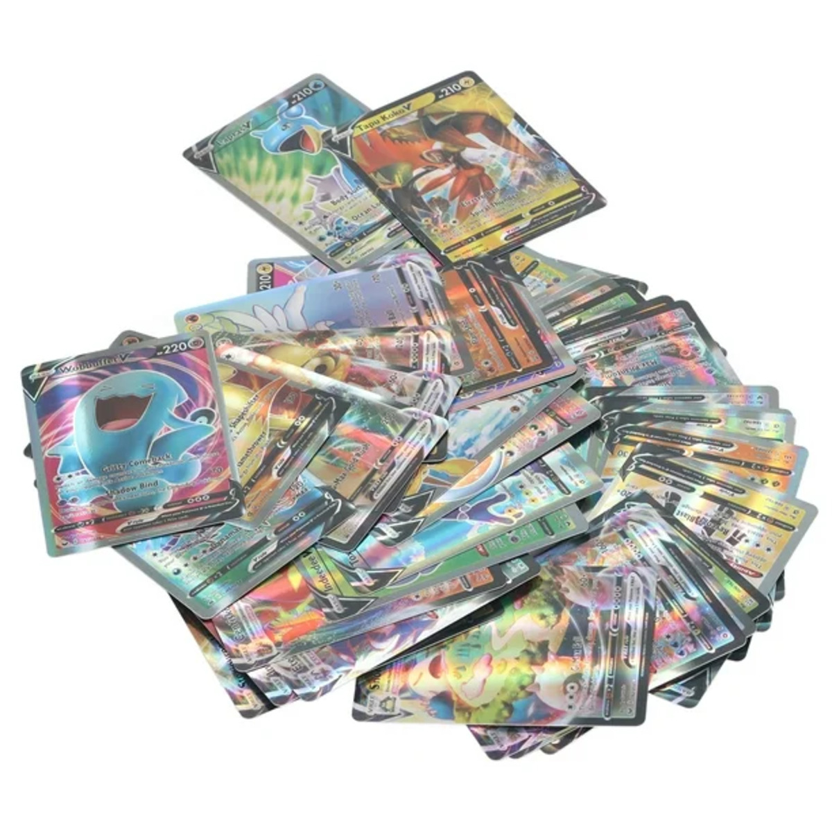 Juego De Cartas Pokemon x100 Holográficas Colección - Imagen 4