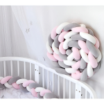 Chichonera Trenzada Para Cuna 2mts Bebes Protección - Imagen 6