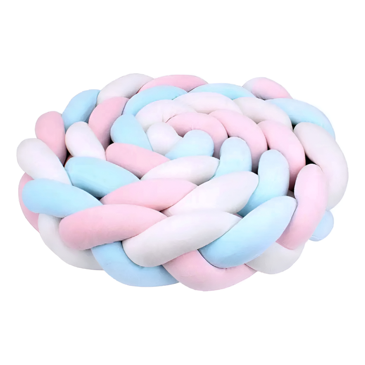 Chichonera Trenzada Para Cuna 2mts Bebes Protección - Imagen 13