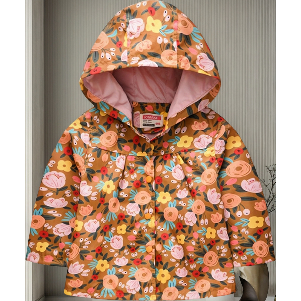 Campera Impermeable Infantil Para Niño Niña Rompevientos - Imagen 3