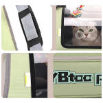 Bolso Resistente Transportador Para Gatos Mascotas Plegable - Imagen 15