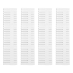 Separador Organizador Plastico De Cajas Cajones Ajustable Ch - Imagen 13