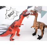 Dinosaurio De Juguete Gigante Goma Flexible Con Sonido - Imagen 2