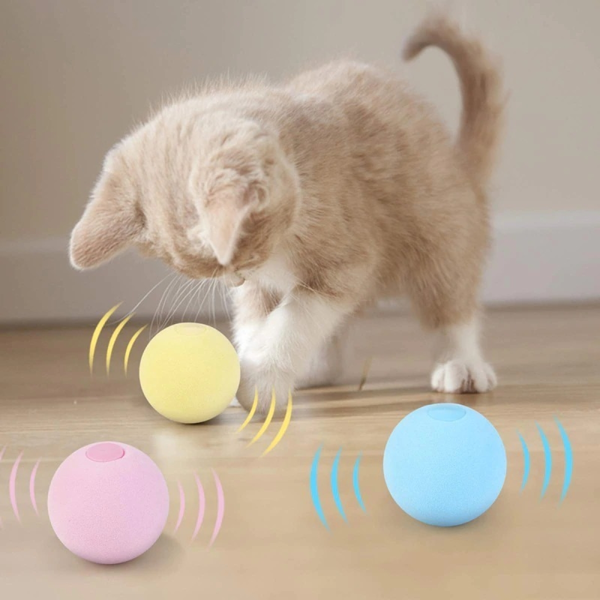 Bola Para Gato Con Simulación De Sonido Juguete - Imagen 27