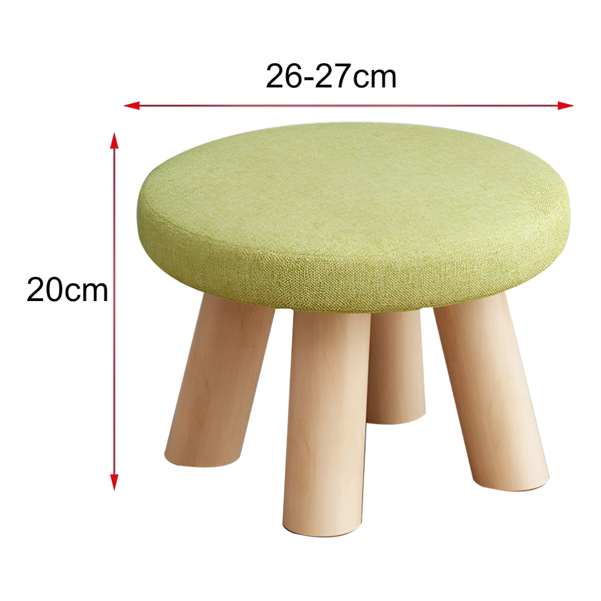Banquito Banco De Madera Para Niños Taburete Tapizado - Imagen 19