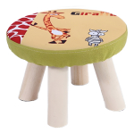 Banquito Banco De Madera Para Niños Taburete Tapizado - Imagen 68