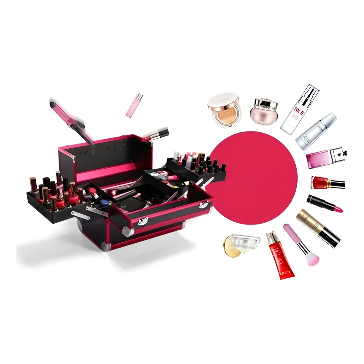 Maleta Vacía Sin Maquillaje Para Maquillador Profesional - Imagen 20