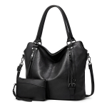 Cartera Bolso De Mano Con Bolsillos Exteriores + Pouch - Imagen 7