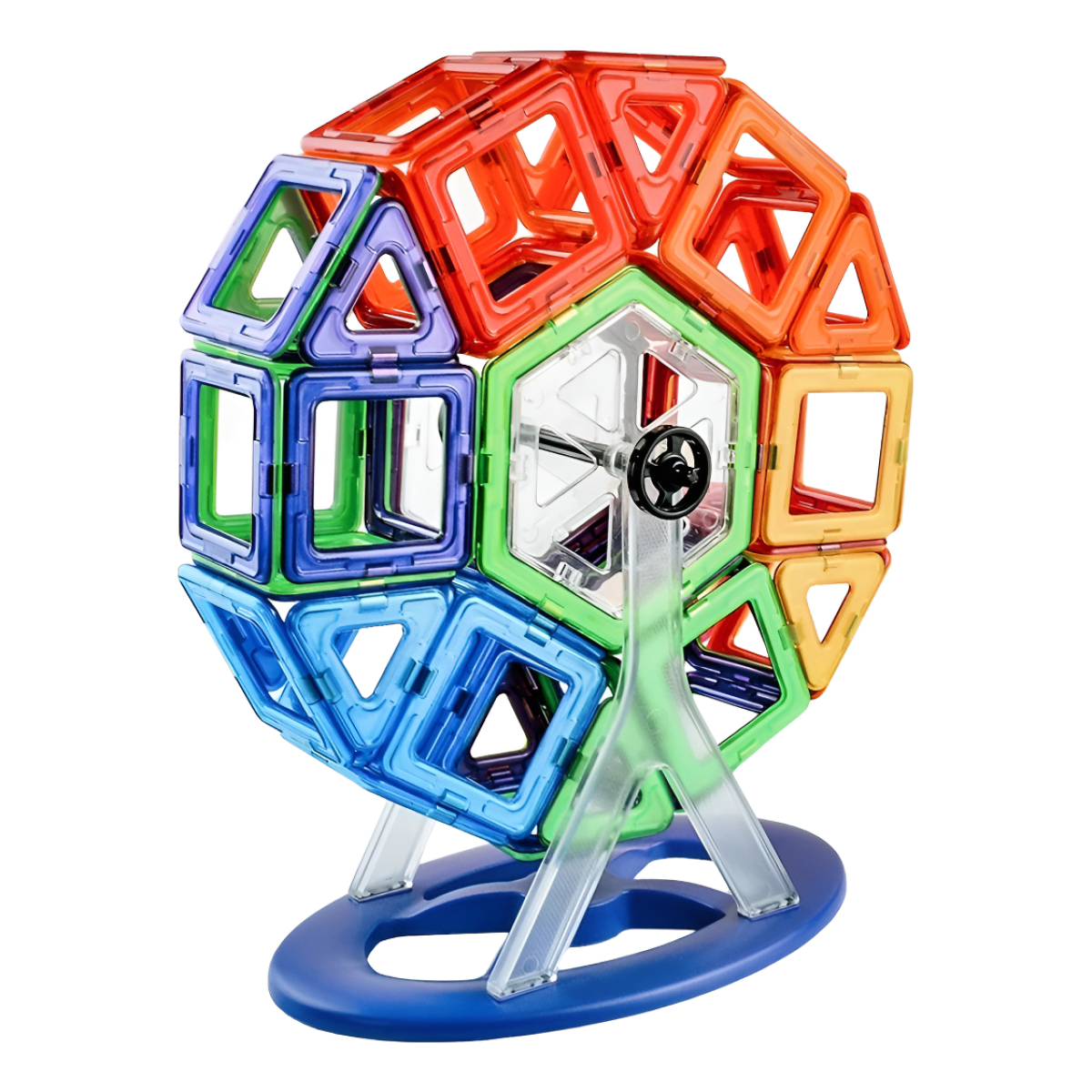 Juego Construcción Bloques Magnéticos 202 Piezas Educativo - Imagen 6