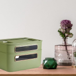 Organizador De Electronicos Para Escritorio Modem Iluminaras - Imagen 7