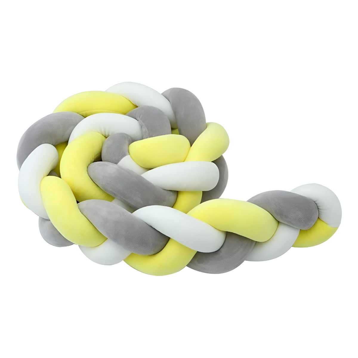Chichonera Trenzada Para Cuna 2mts Bebes Protección - Imagen 1