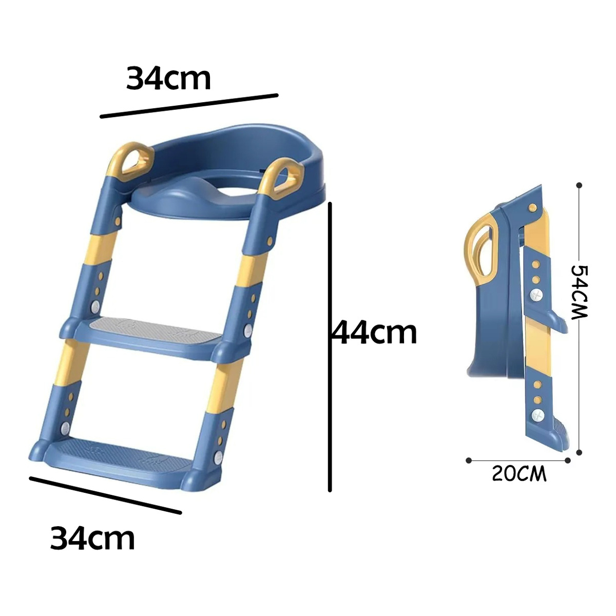 Escalera Asiento Aprendizaje Para Inodoro Water Bebe Niños - Imagen 9