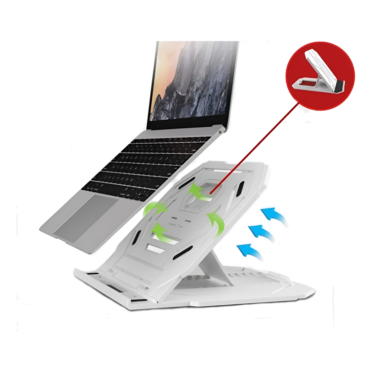 Soporte Para Laptop Soporte De Plástico Para Macbook 2 - Imagen 5