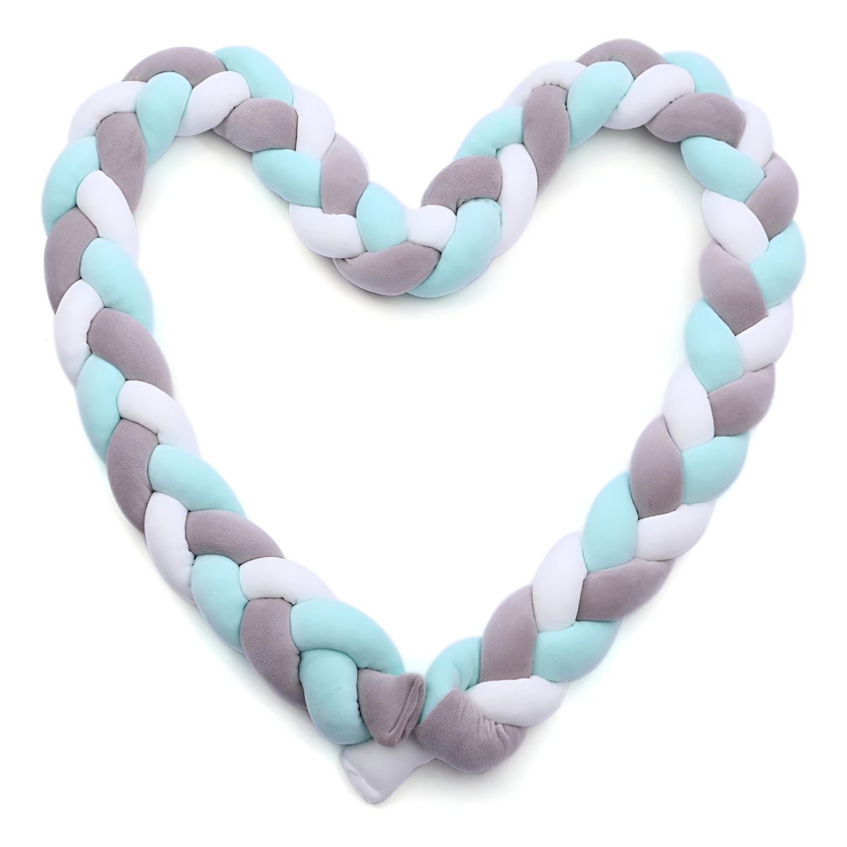 Chichonera Trenzada Para Cuna 2mts Bebes Protección - Imagen 10