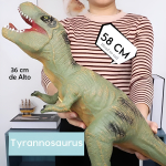 Dinosaurio De Juguete Gigante Goma Flexible Con Sonido - Imagen 8