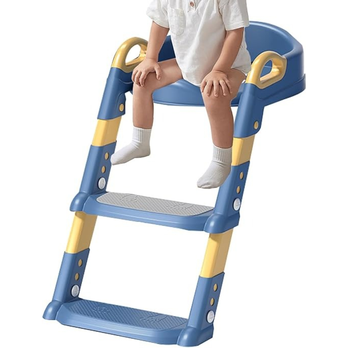 Escalera Asiento Aprendizaje Para Inodoro Water Bebe Niños - Imagen 13