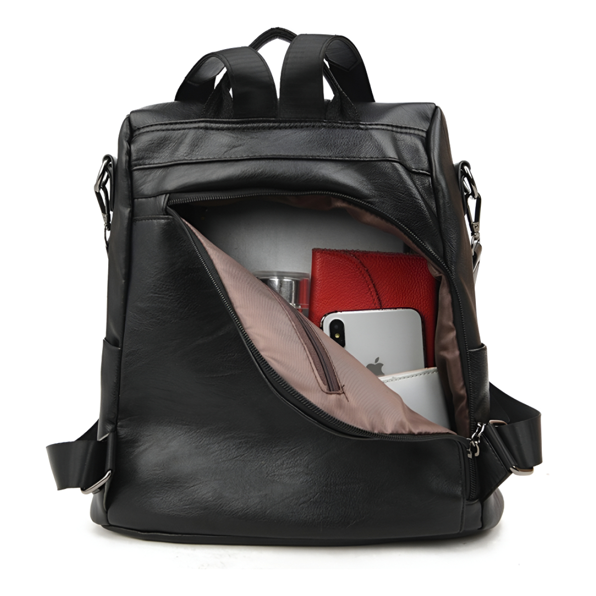 Mochila Bolso Cartera Antirrobo Sin Acceso Delantero - Imagen 6