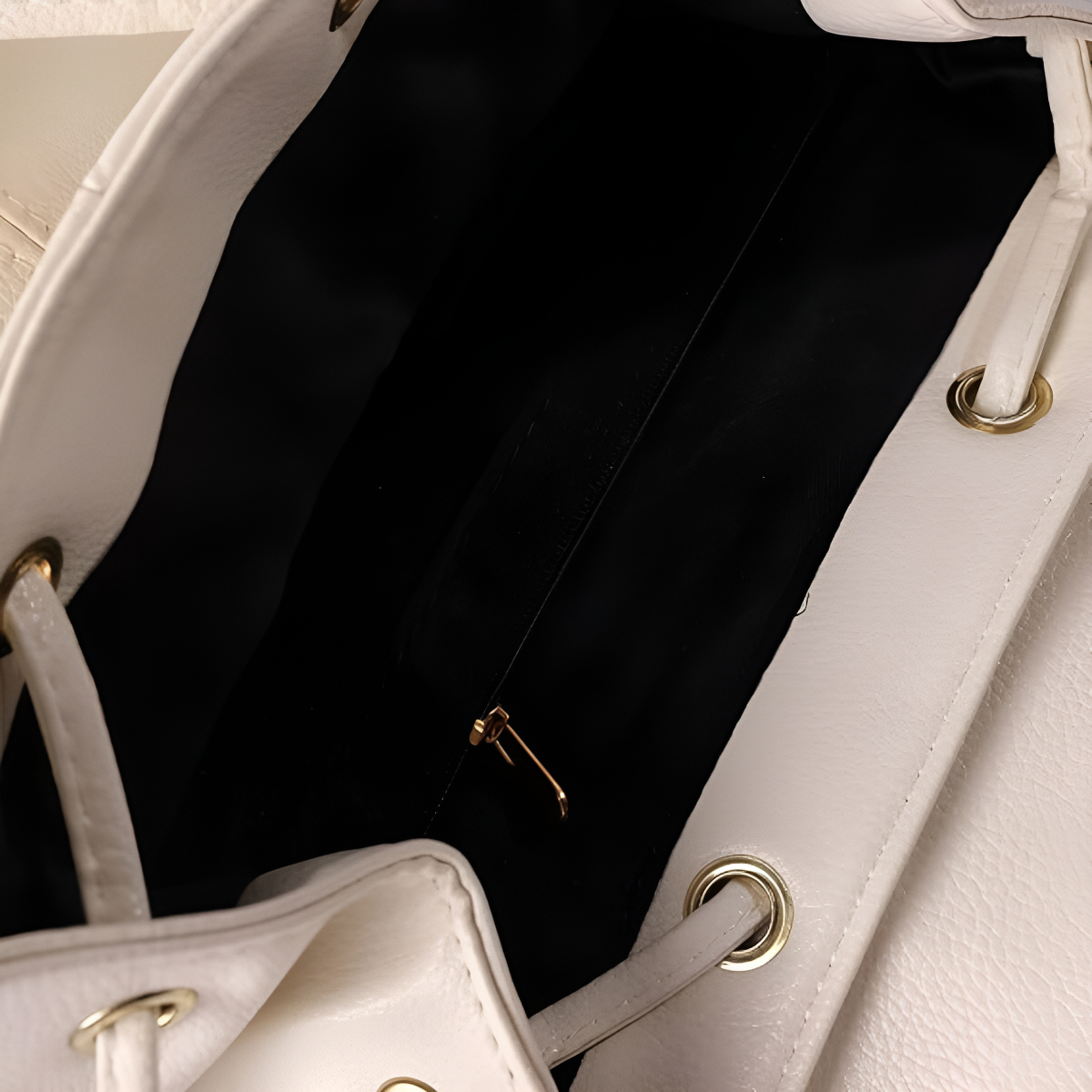 Bolso Cartera Mochila Moderno Varios Cierres Gran Capacidad - Imagen 10