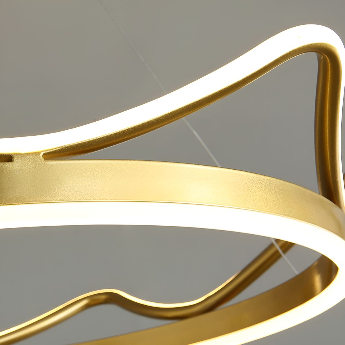 Lámpara Colgante Infantil Corona Led Para Dormitorio - Imagen 6